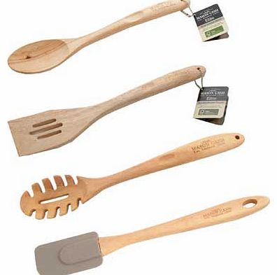 Mason Cash Wooden Utensils - Set of 4