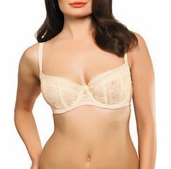 Orla vanilla padded balcony bra