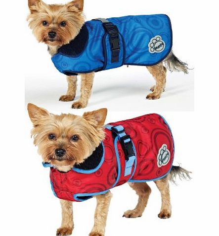 Masta Deluxe Waterproof Dog Coat - Rumba Red, 20 Inch