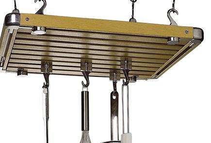 Masterclass Deluxe Multiple Bar Hanging Pots Rack