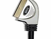 Ross HPSC3-RS 3m High Speed Multi-Screened Performance Scart Cable with Gold Plated Connectors