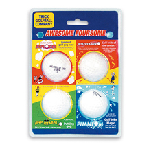 Awesome Foursome Trick Golf Balls