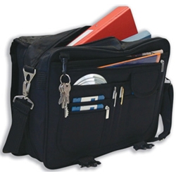 Masters Briefcase Microfibre Expanding