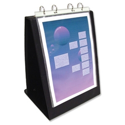 Masters De Luxe Easel Presenter 4-Ring Binding