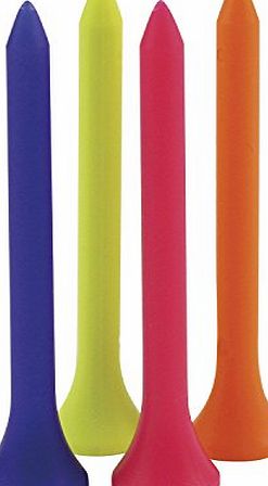  LONG PLASTIC GOLF TEES, PACK OF 60, 48MM