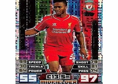 Match Attax 2014/2015 Raheem Sterling Man Of The Match 14/15