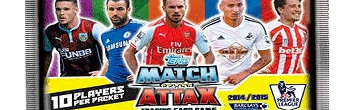 Match Attax 20x Topps Match Attax 2014 2015 Sealed Booster Packets (200 Random Cards)