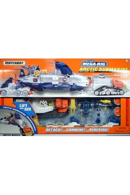 Matchbox Mega Rig - Arctic Submarine