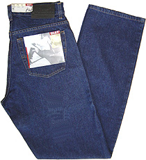 - Indigo Denim Jeans Leg: 34`