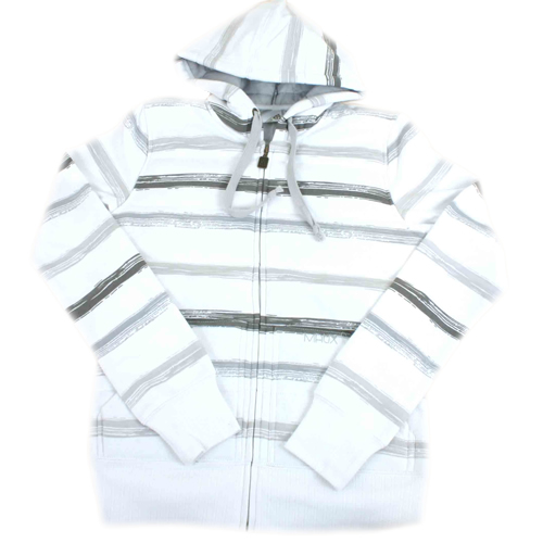 Ladies Matix Asher Kaitlin Zip Hoody White