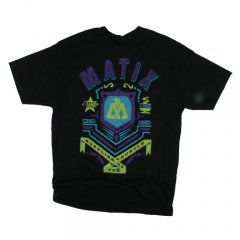 Mens Matix Hustle Tee Black