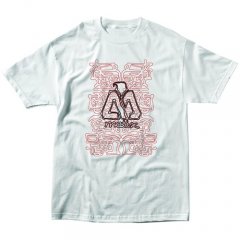 Mens Matix Squig Tee White