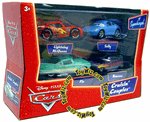 Mattel Cars Cruisin CouplesDie Cast 4 Pack (Flo- Ramone- Lightning Mcqueen and Sally)