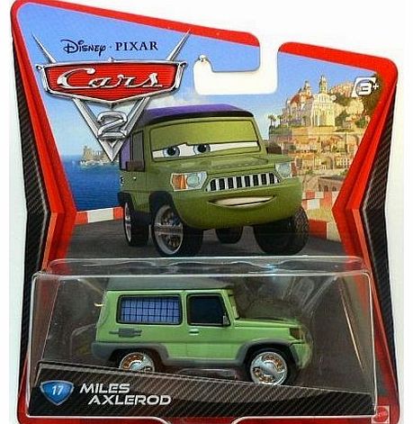 Mattel DISNEY PIXAR CARS 2 - MILES AXLEROD