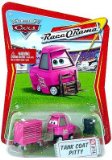 Mattel Disney Pixar Cars Tank Coat Pitty in Race o Rama Packaging