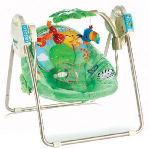 Mattel Fisher Price Baby Gear Rainforest Open Top Take Along Swing