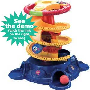 Fisher Price Pull Up Ball Blast