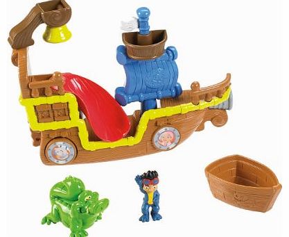 Mattel Jake and The Never Land Pirates Splashin Bucky Bath Toy