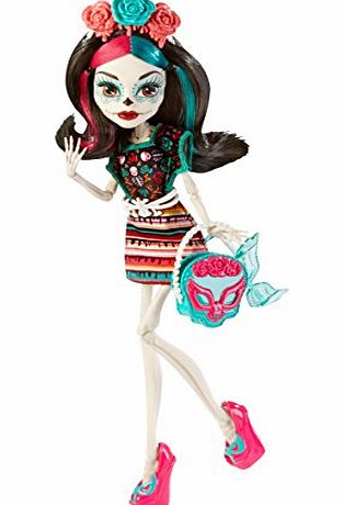 Monster High Monster Scaritage Skelita Calaveras Doll and Fashion Set