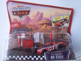 Mattel New Disney Pixar Cars Pit Row Race Off - 123 No Stall