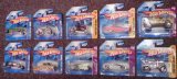 Set of ten random Hot Wheels cars