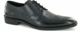 Black Leather Brogue