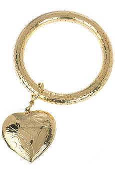 Mawi Heart locket bangle