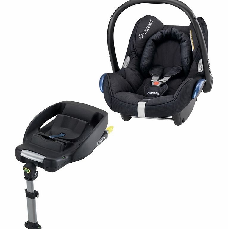 Maxi-Cosi Cabriofix With Easyfix Base Total Black