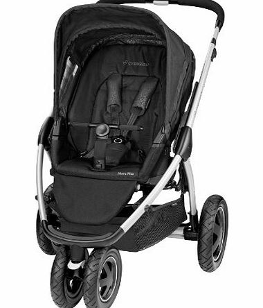 Mura Plus 3 Wheeler Pushchair - Black