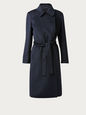 MAXMARA COATS NAVY 14 UK STU-U-MABEL