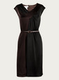 dresses dark brown