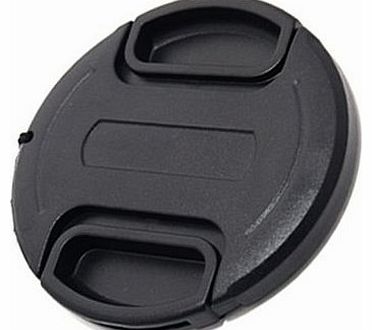 Maxsimafoto Maxsima - Lens cap with String 40.5mm for Nikon 1, J1, J2, J3, V1, V2, 10-30mm / 11-27.5mm / 30-100mm / 18.5mm Lens. Snap on, Clip on, Front cap.