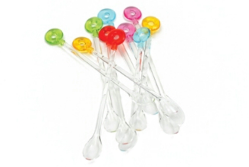 Maxwell and Williams Fiesta Acrylic Soda Spoons Set of 10