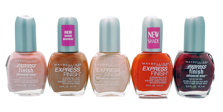 Express Finish Nail Polish 5 for