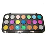 La Femme 21 Glitter Colour Eyeshadow Shimmer Set 23.5g