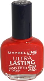 Ultra Lasting Nail Varnish 12ml Passionate Red