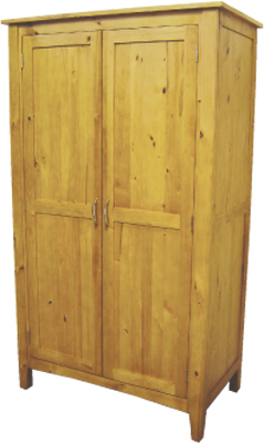 MAYFAIR ALL HANGING CONTEMPORARY PINE WARDROBE