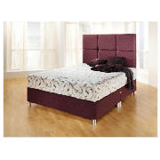 King Divan, Damson Damask With Pocket