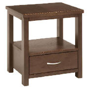 Mayfield Bedside Chest, Dark Stain