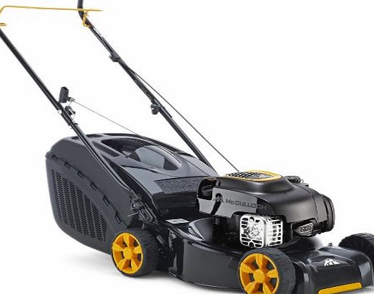 McCulloch M40-125 Push Petrol Rotary Lawn Mower 400mm Cut Width with Steel Deck 