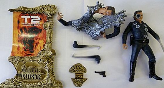 McFarlane Movie Maniacs Terminator 2 T1000 loose figure