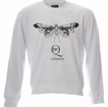 McQ Alexander McQueen Faded Butterfly Print