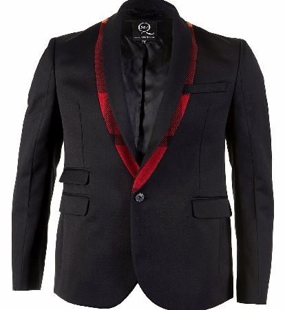 McQ Alexander McQueen Tuxedo Blazer In Velvet