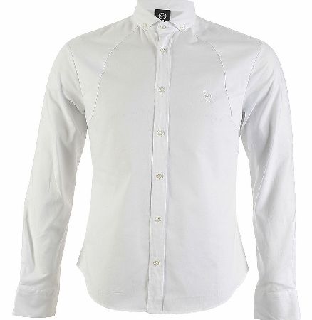 McQ Alexander McQueen White Cotton Piquet Shirt