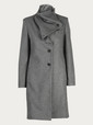 mcq by alexander mcqueen coats grey