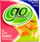 McVitieand#39;s go ahead! Apple Bakes (6x35g)