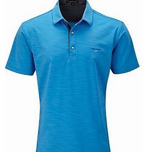 Aston Martin Collection Mens 3 Tone Slub Polo