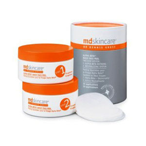 MD Skincare Alpha Beta Daily Face Peel 2 Steps - 60 apps