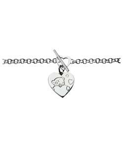 Heart T-Bar Bracelet