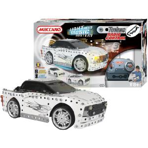 Tuning Radio Control Light and Sound Car White